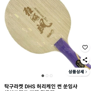 탁구라켓 DHS. 쑨잉샤 FL
