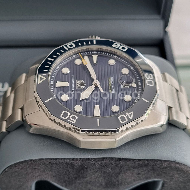 태그호이어 준신형 아쿠아레이서 43mm 청판--5