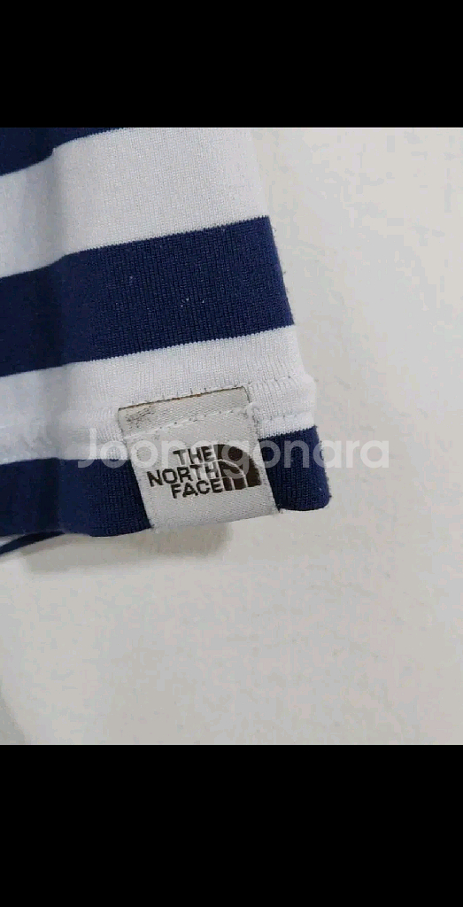 (95) 노스페이스 반팔 원피스 단가라 스판 노카라--4