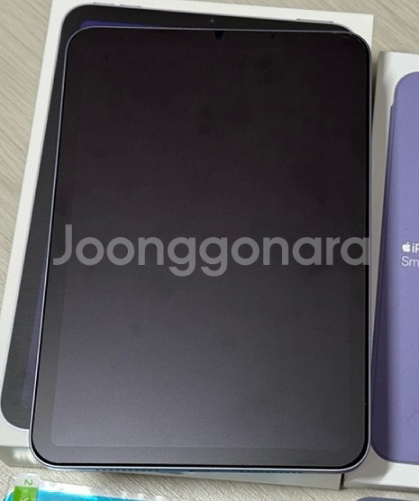 아이패드 미니6 wifi 64기가 퍼플+애플펜슬 2세대--10
