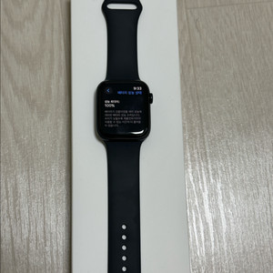 애플워치 se2 44mm gps 미드나이트