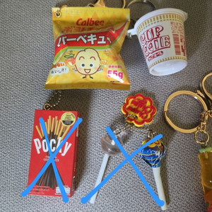 구데타마 가챠/ 일본 간식 키링