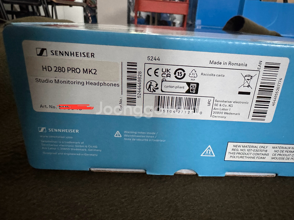 젠하이저 HD 280 PRO MK2 헤드폰입니다--1