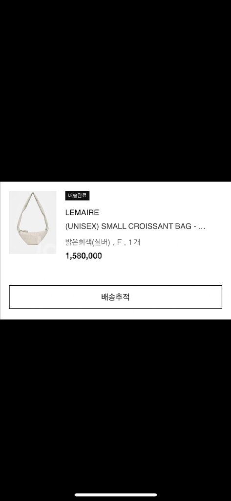 르메르 크로와상백 범백 스몰 펠리칸 그레이--1