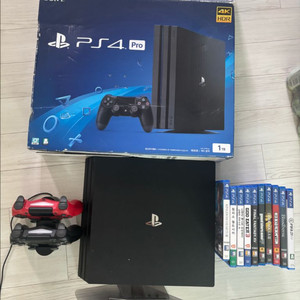 PS4 Pro 1TB+ 게임10개 판매합니다