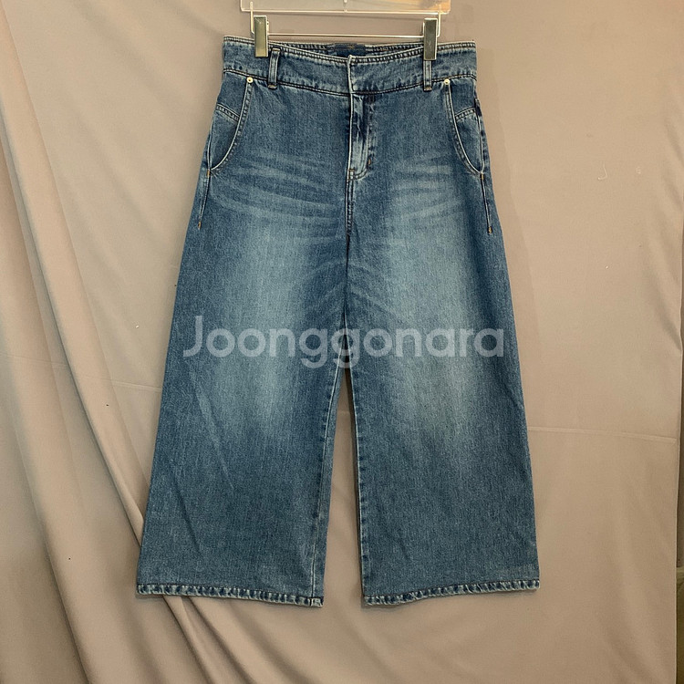 26인치 한섬 시스템 와이드핏 데님 청바지--0