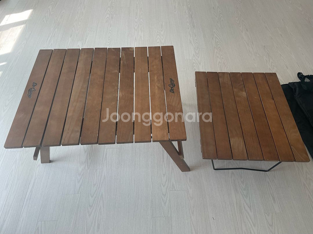 닥터캠프 원목 테이블--1