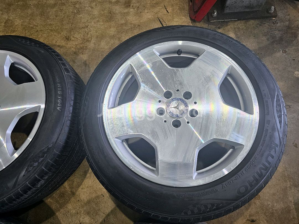 벤츠 w221 s600 단조 18인치 휠타이어--4