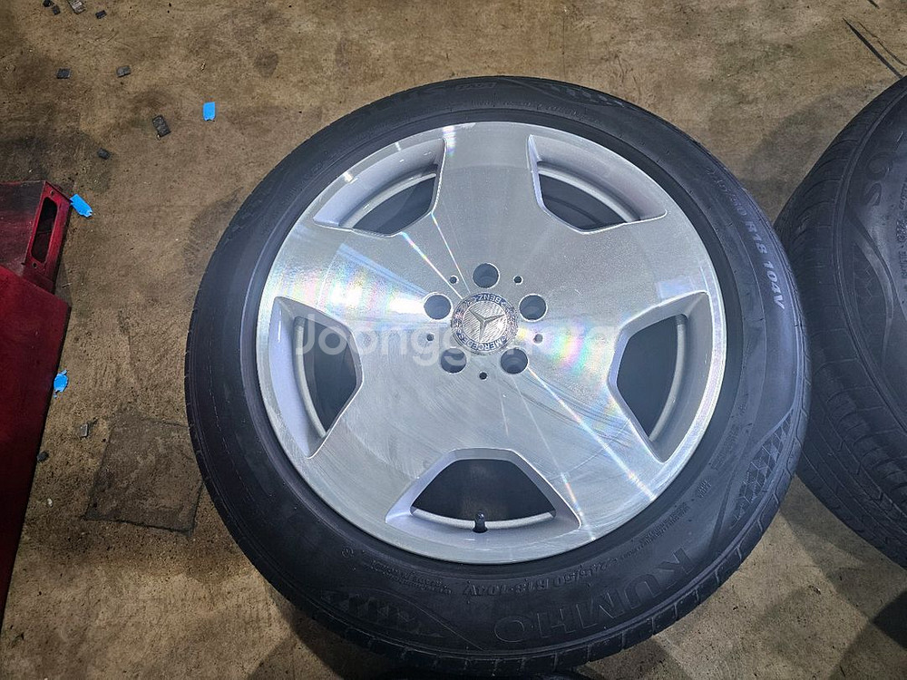 벤츠 w221 s600 단조 18인치 휠타이어--3
