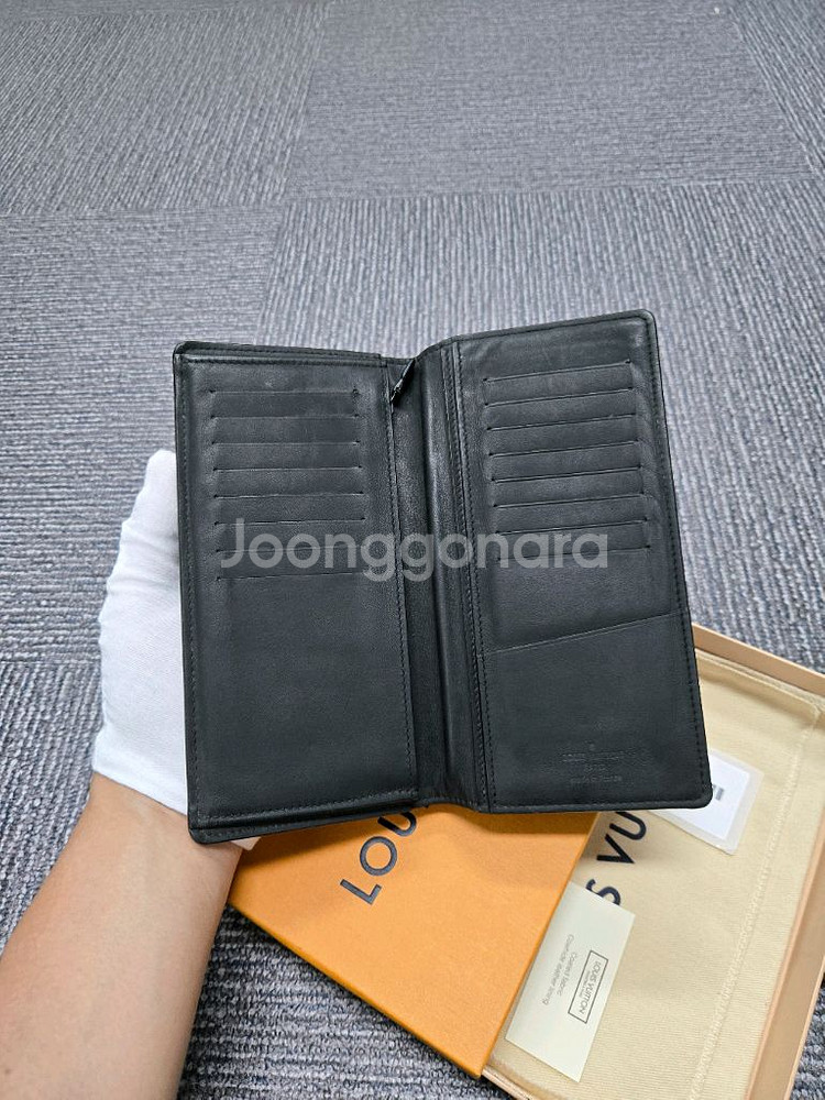 [정품][A급]루이비통 쉐도우 장지갑--4