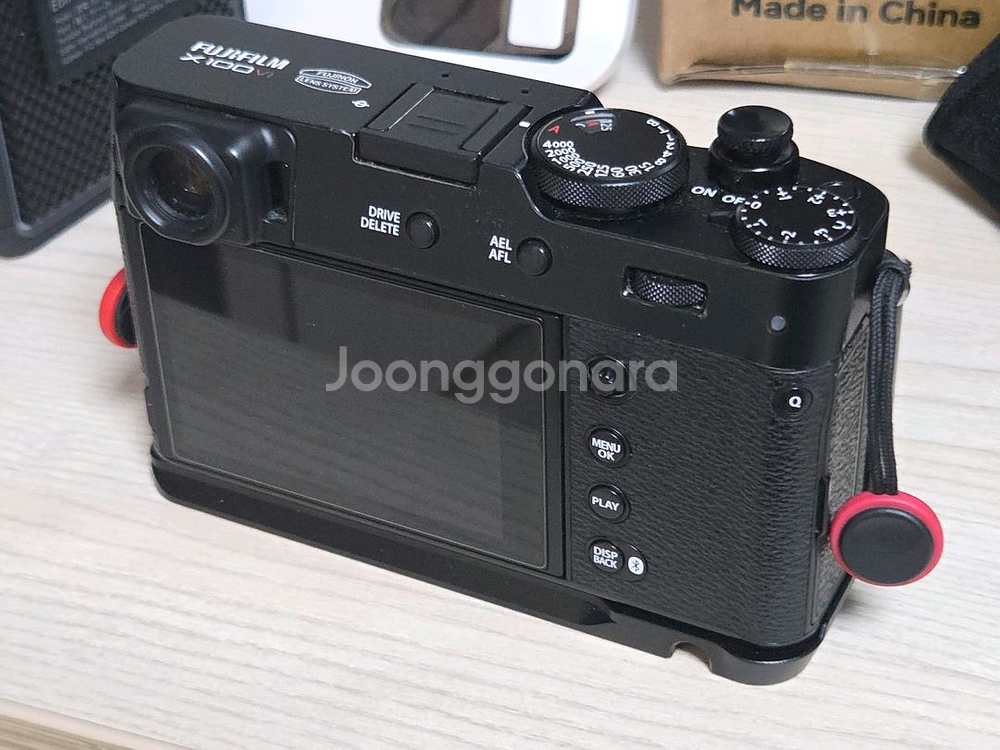 후지 x100vi 블랙+그립+렌즈필터--1