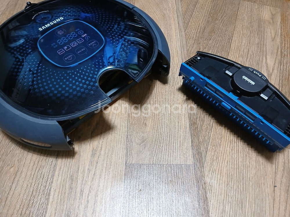 삼성 VC-RL84V 로봇청소기 블루색상 리모콘 - 4--4