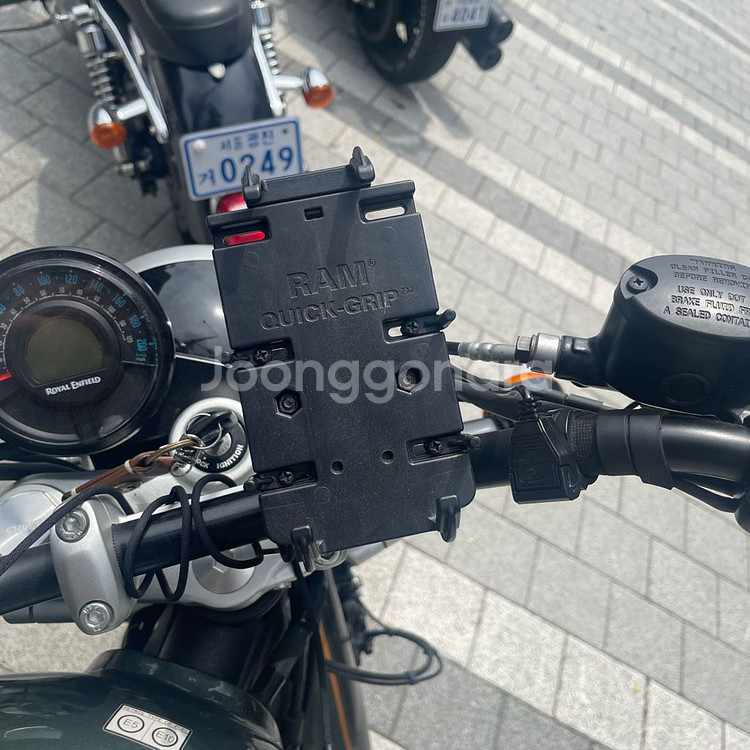 로얄엔필드 슈퍼메테오 650 인터스텔라 그린 흥정가능--3