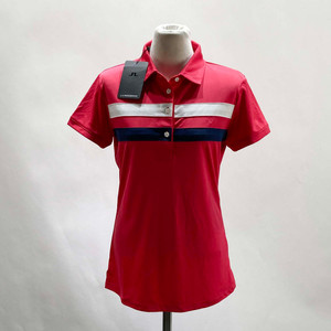 린드버그 새상품 여성골프반팔티 레드 95 진스센스
