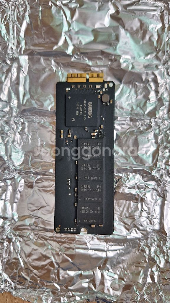 애플 정품 M2 SSD 삼성 1테라 팜--1