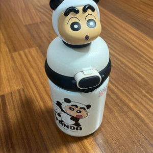 Mututu 판다 짱구 물통 텀블러