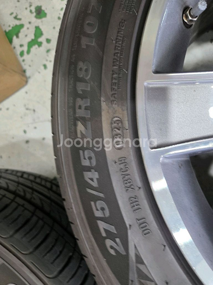 w222 18인치 휠 타이어 판매합니다--6