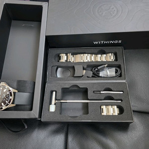 위딩스 스마트워치 스캔워치 노바 42mm 검판