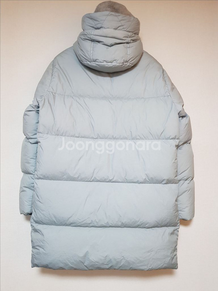 스톤아일랜드 21FW 크링클랩스 롱패딩 라이트그레이--1