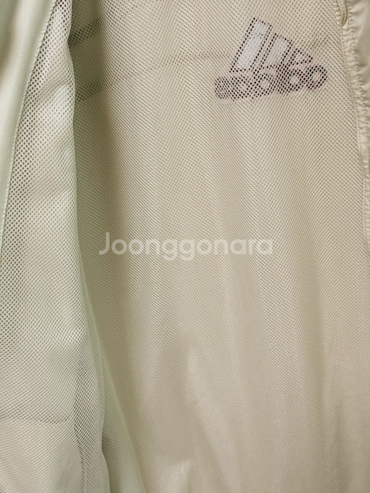아디다스 배색 바람막이 ( L)--3