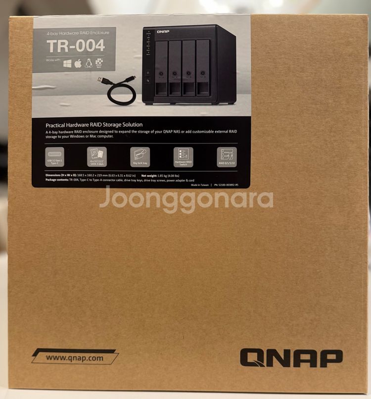 QNAP TR-004 4 bay USB 3.2 DAS--0