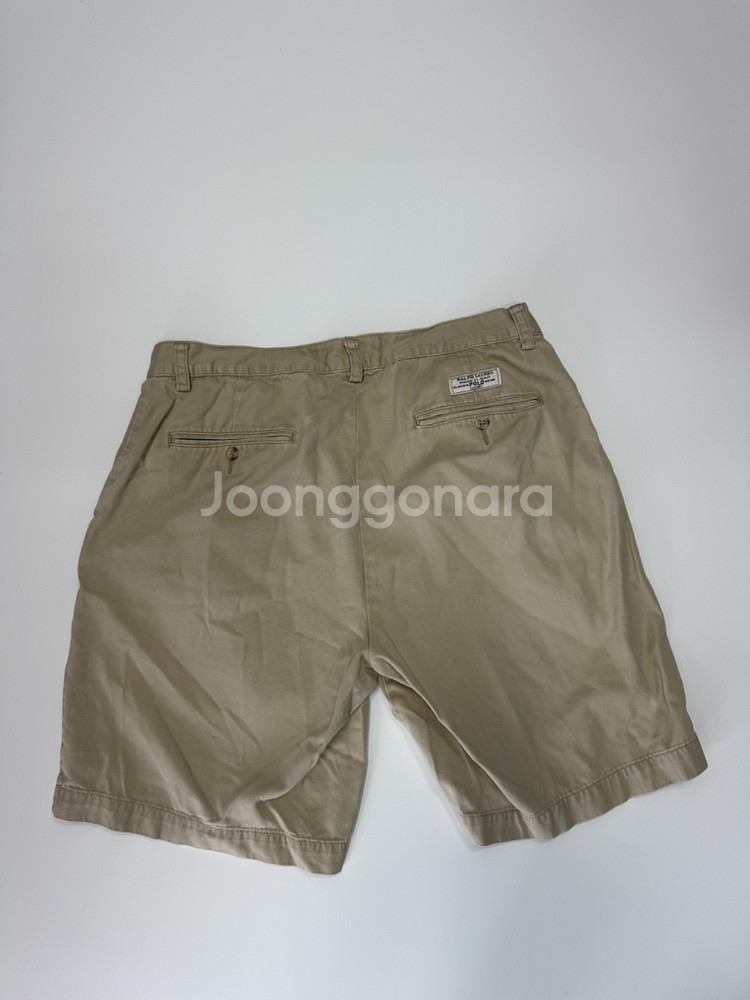 폴로랄프로렌 치노 베이지 쇼츠 반바지--1