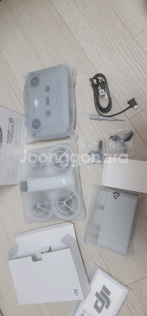 DJI Neo 플라이 모어 콤보 단순개봉 비닐미개봉--1