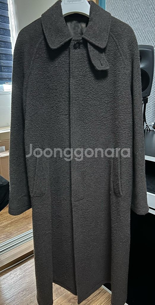 [S]Mfpen 인스톨레이션 코트 브라운 퍼즈--1