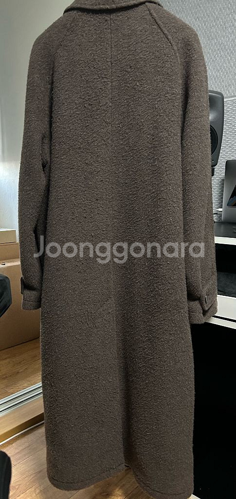 [S]Mfpen 인스톨레이션 코트 브라운 퍼즈--2