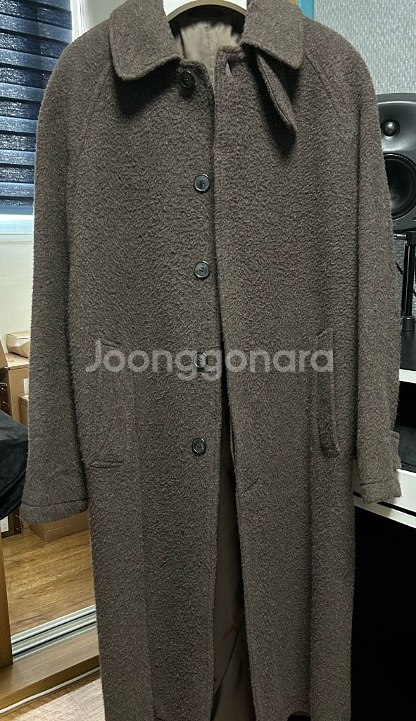 [S]Mfpen 인스톨레이션 코트 브라운 퍼즈--6