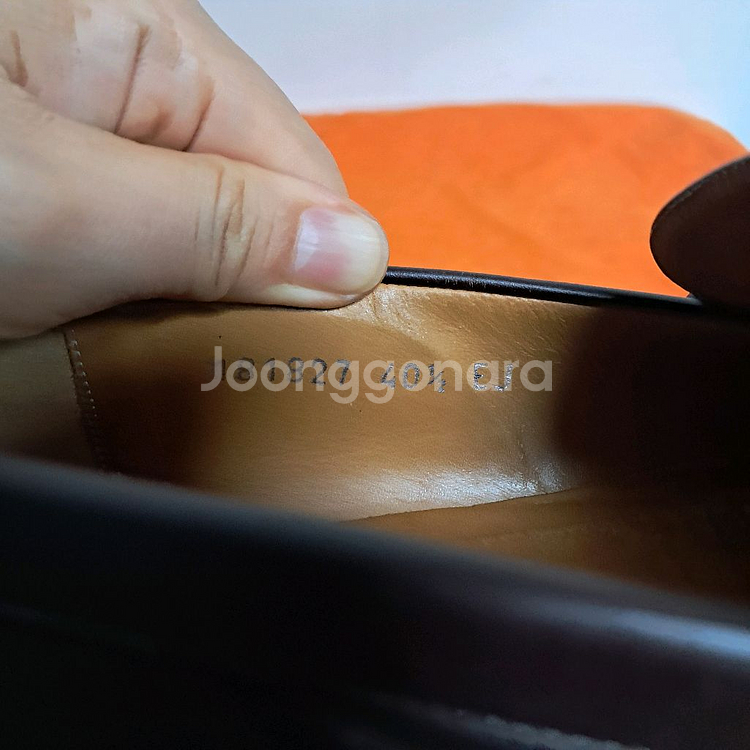 정품 구찌 로퍼 남성구두 브라운 40.5(약 255)--7
