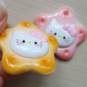 새상품 별모양 키티 지비츠 마그넷 파츠