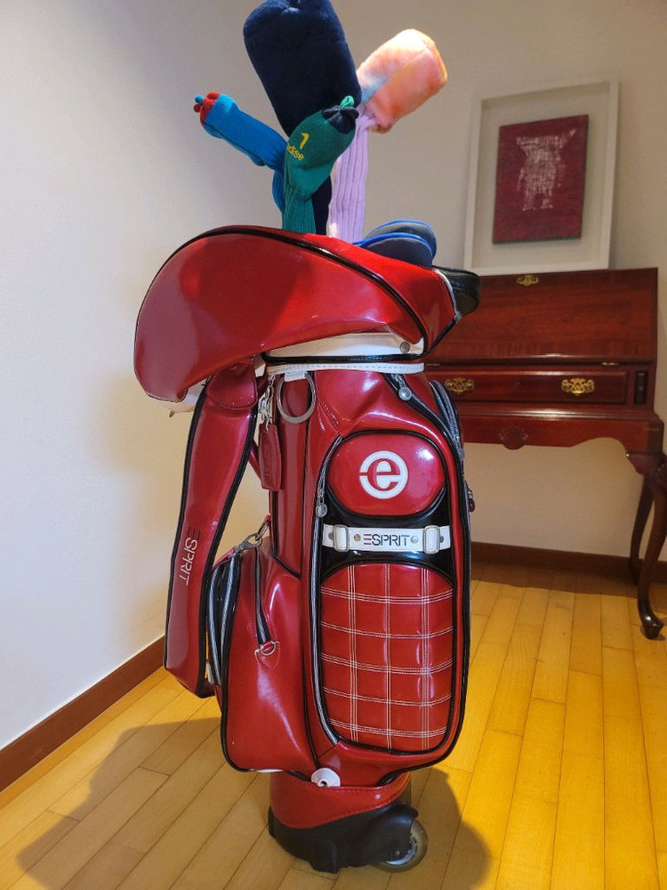 여성용 마루망 골프채풀세트 캐디백 바뀌형 가방 이미지