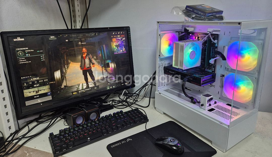 라이젠7500F+RX6600XT 게이밍컴퓨터 판매합니다--1