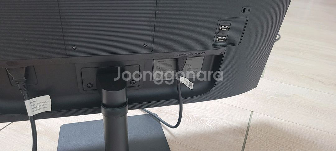 삼성 스마트 모니터 m5 27인치 박스포장--3