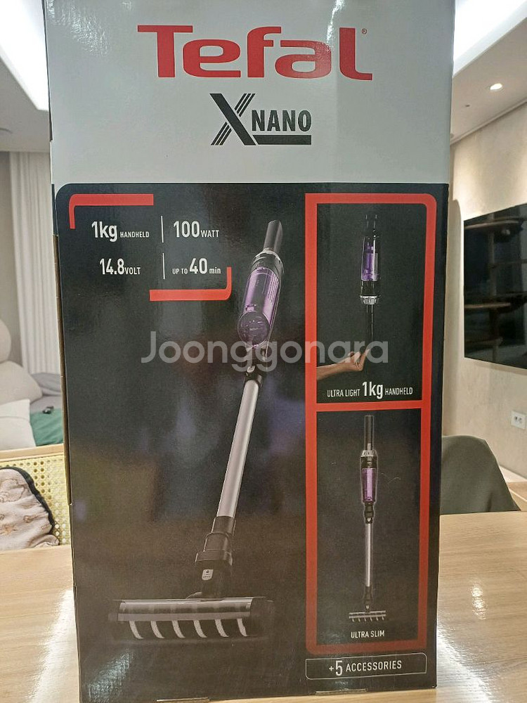 테팔 무선청소기 TY1134KO--0