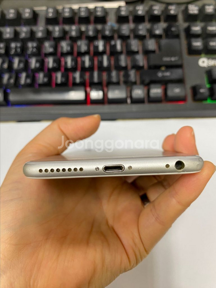 아이폰6플러스 실버 액정SS급 64GB 배터리100%--5