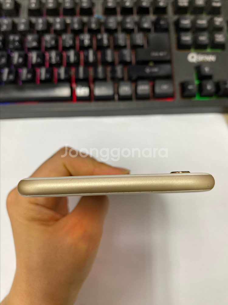 아이폰6S플러스 골드 외관깔끔 64GB 진동X--3