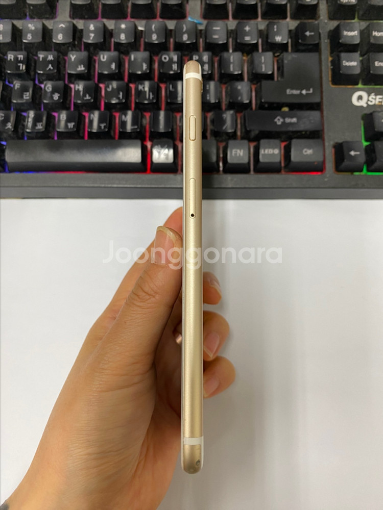 아이폰6S플러스 골드 외관깔끔 64GB 진동X--6