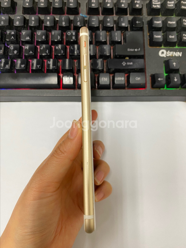 아이폰6S플러스 골드 외관깔끔 64GB 진동X--4