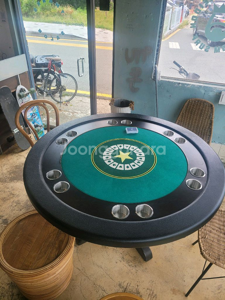 포커 훌라 원형 테이블--1