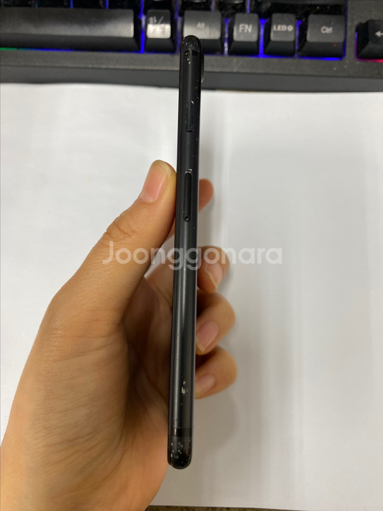 아이폰7 매트블랙 액정SS급 32GB 무잔상--6