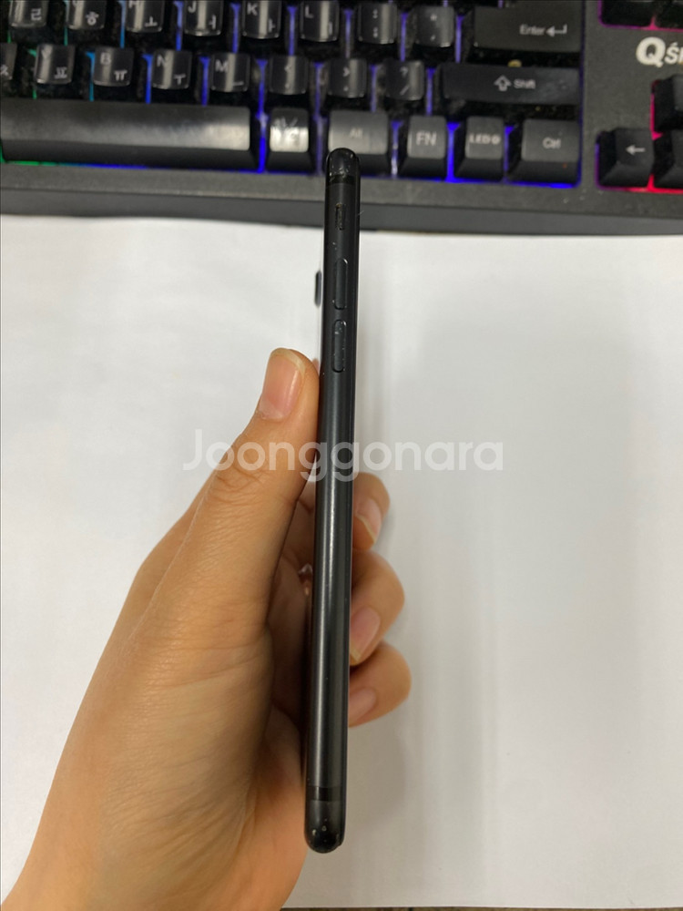 아이폰7 매트블랙 액정SS급 32GB 무잔상--4