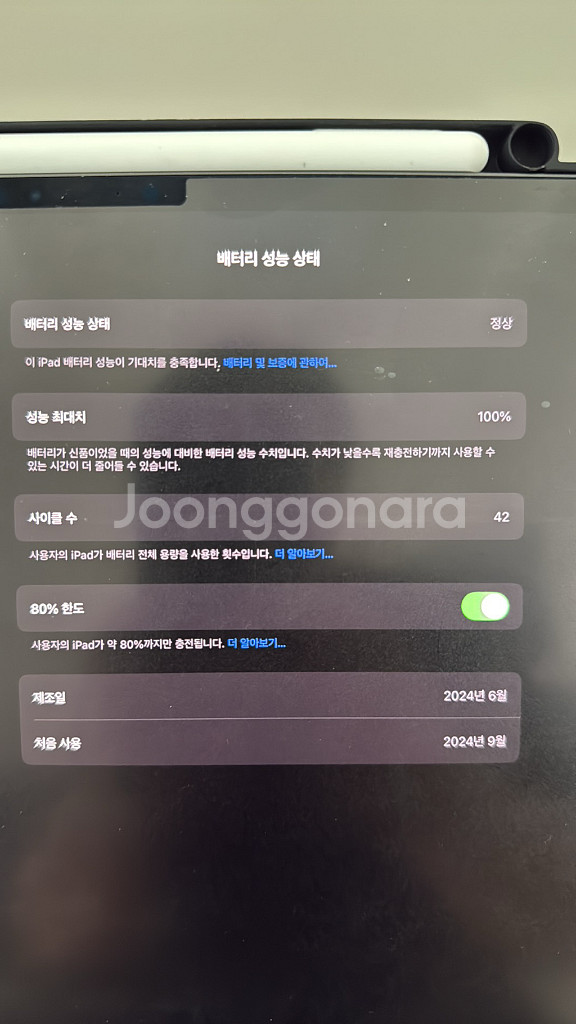 아이패드프로 M4 13인치+애플펜슬프로+매직키보드--2