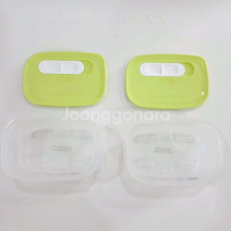 타파웨어 벤트스마트 375ml(2)판매합니다.--1