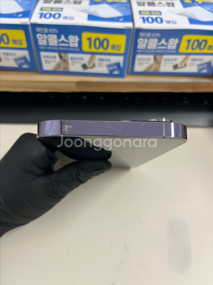 아이폰14프로맥스 128G 딥퍼플 S급!--2