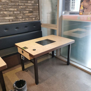 4인 6인 인덕션 가스레인지 테이블