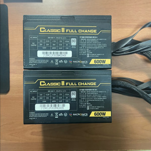 마이크로닉스 클래식2 풀체인지 600w 파워팝니다
