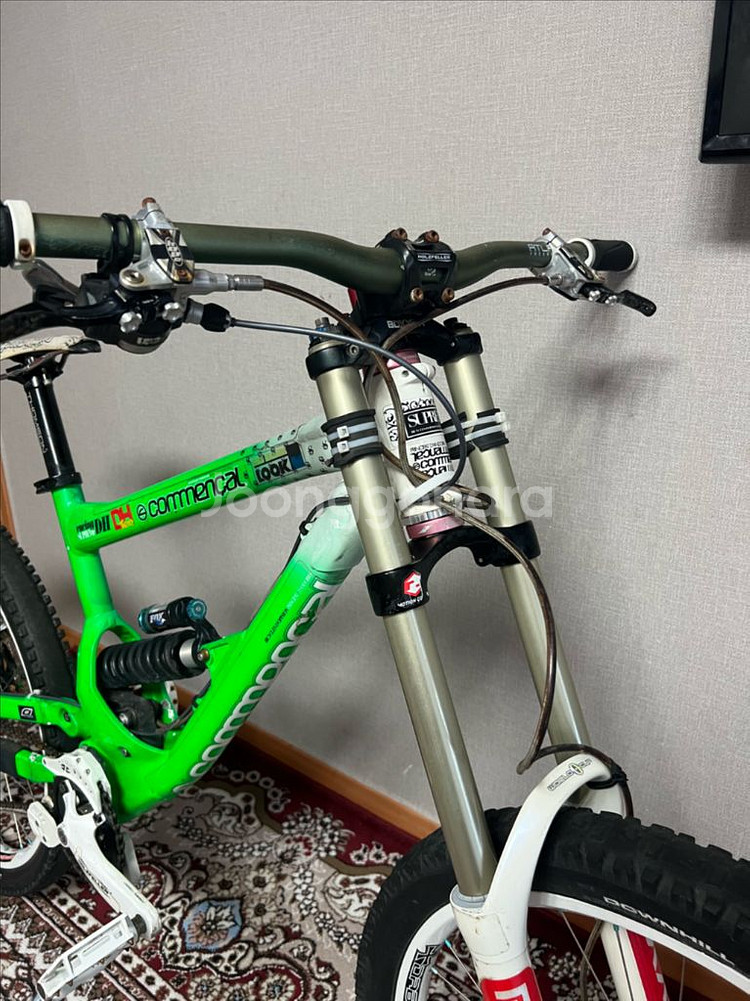 코멘살 슈프림 DH 다운힐 풀샥 자전거 MTB--2