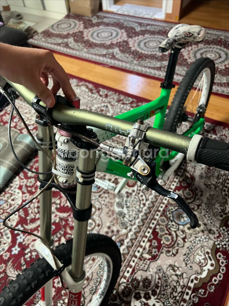 코멘살 슈프림 DH 다운힐 풀샥 자전거 MTB--6
